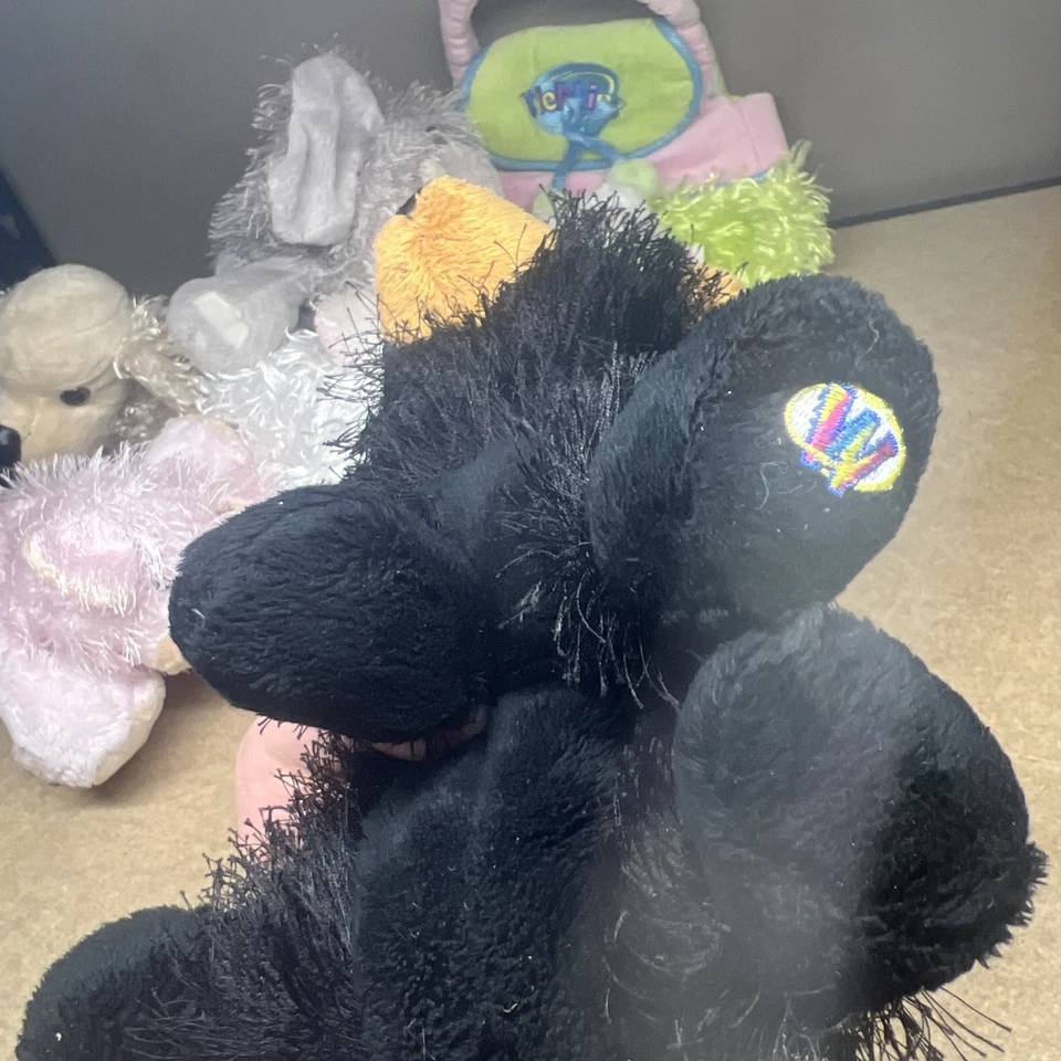 Webkinz Lot Bear Bunny Elephant Dog Pig Sheep And Purse Plush Stuffed Animal - Image 3 of 4