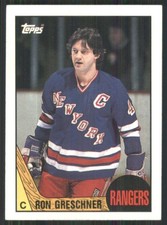 1987-88 Topps #159 Ron Greschner New York Rangers 15199