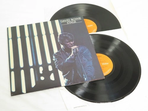 David Bowie - Stage 2x 12" LP Vinyl Record Album Live PL02913 Gatefold Vintage