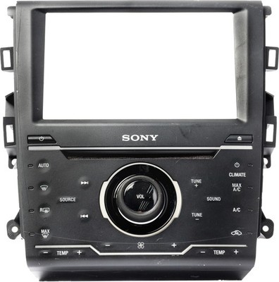 2014-2015 Ford Fusion Multimedia Climate Control Panel Number ES7T-18E245-PB