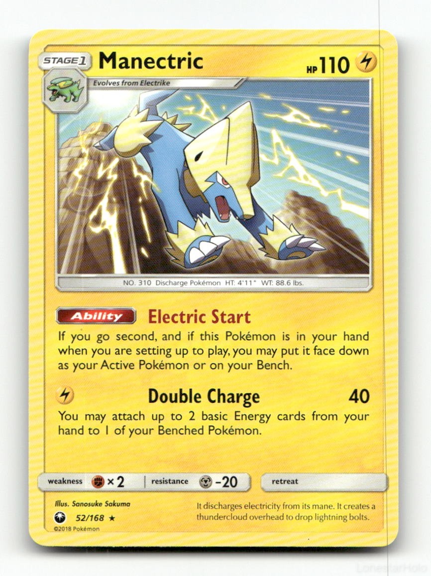MANECTRIC CELESTIAL STORM 52/168 POKEMON NM/M