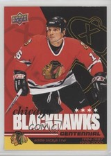 2025 Upper Deck Chicago Blackhawks Centennial Yellow /1926 Ed Olczyk Eddie 2o7
