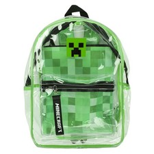 Bioworld Minecraft 17 Clear Plastic Backpack ...