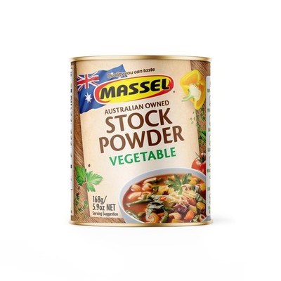 Massel Vegetable Bouillon Powder - Plant Based, Gluten 5.88 Ounce (Pack of 1) 