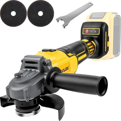 Akku Winkelschleifer für Dewalt 18/20V Akku 125mm 9000U/min Brushless