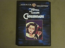 CROSSROADS (1942) DVD WARNER ARCHIVE JACK CONWAY WILLIAM POWELL HEDY LAMARR NM