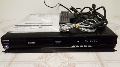 Toshiba HD-A2KU HD-DVD Player w/Remote, Manual & Cables NO