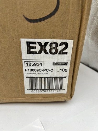 4 Boxes of 25 - Liberty 3-Inch Beverly Cabinet Hardware Handle Pull P18009C-PC-C - Picture 3 of 4