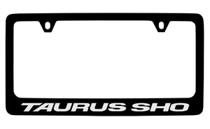 ford taurus sho black metal license plate frame holder ford taurus sho black metal license plate frame holder