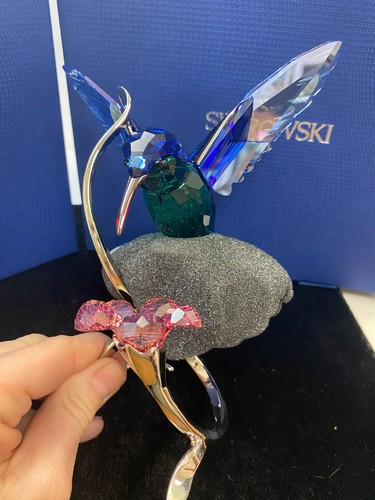 NEW Old Stock Swarovski Crystal Hummingbird 1188779 - Retired SHIPS FREE! - Picture 5 of 12