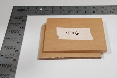 (2) ACRYLIC CELL CAST SHEET CLEAR  0.50'' X 4.00'' X 6.00'' LOT OF 2