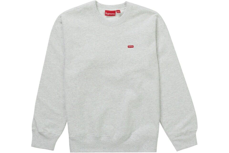 Supreme® Small Box Logo Crewneck S Grey