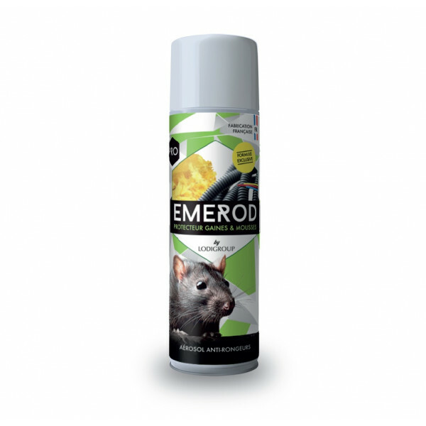 Anti rongeurs longue durée Emerod Protection formule répulsive ciblée rats et souris