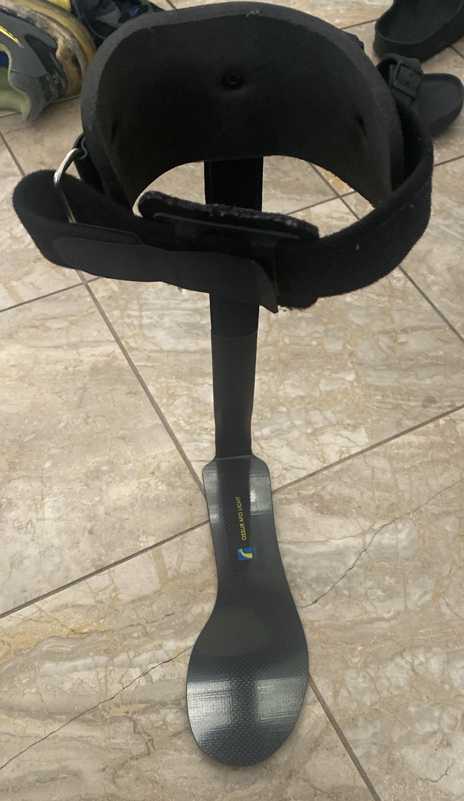 OSSUR AFO LIGHT Carbon Fiber Drop Foot Brace, LEFT , LARGE eBay