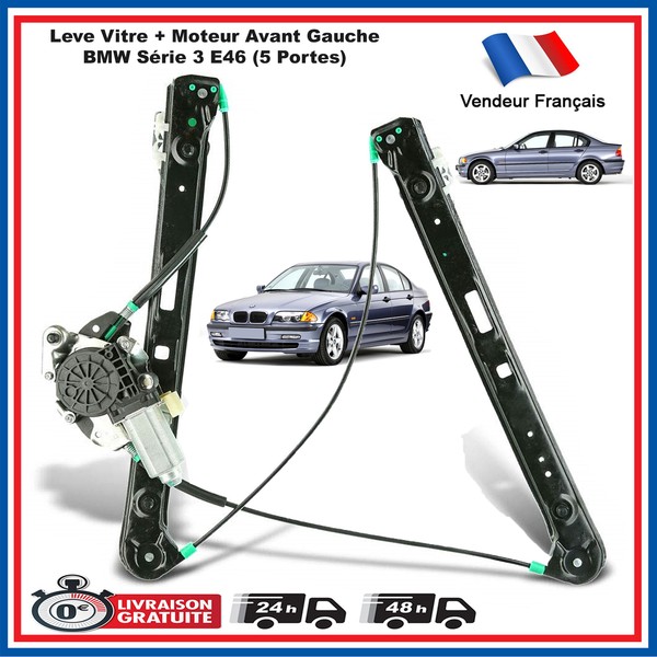 Fensterhebermotor Vorne Links Fahrer BMW Serie 3 E46 5 Touring 0130821716-image