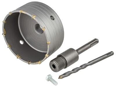 Bohrkrone 125 mm Dosenbohrer SDS PLUS Lochsäge Ziegel Stein Marmor Betonbohrer