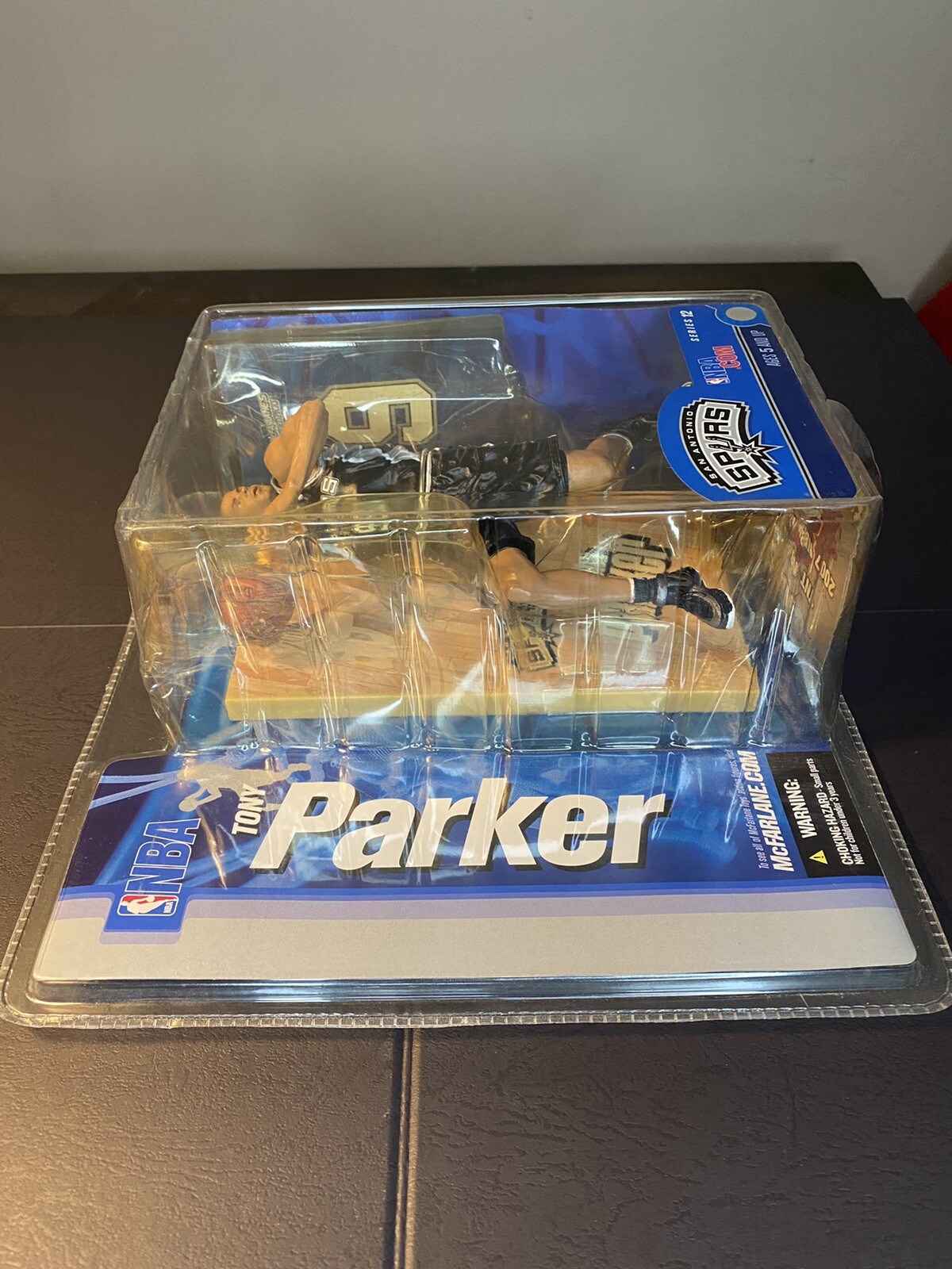 NBA 12 Tony Parker San Antonio Spurs 6in Action Figure McFarlane 