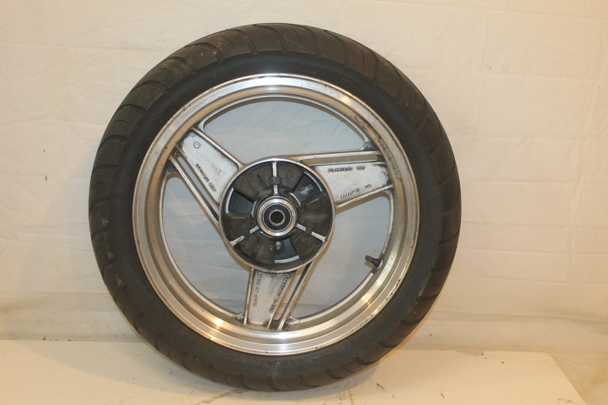 PSA10DON!! CARD リム2090 1990 kawasaki ninja zx10 REAR WHEEL BACK RIM W TIRE 41073-1421-CX