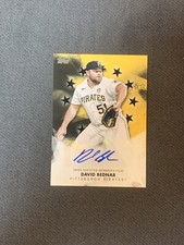 2024 Topps Baseball Stars Autograph David Bednar /199 Black Autograph  