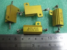 1x KRL AT-25 0.2R 0.1% 25W High Power 0.2 Ohm Aluminum Shell Case Wirewound Res