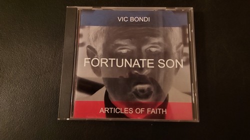 Used Promo VIC BONDI ARTICLES of FAITH 'Fortunate Son' CD EP VIRUS 299CD CUTOUT