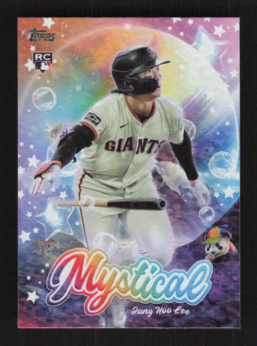Jung Hoo Lee 2024 Topps Update RC Mystical San Francisco Giants #MYS-19