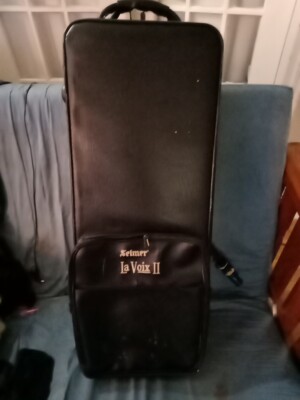 PLEASE READ! Tenor Saxophone Case Only Used Zippers broken Parts or Restoration