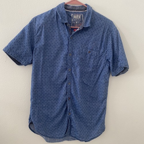 MBX Denim Wear, Men's Short Sleeve 