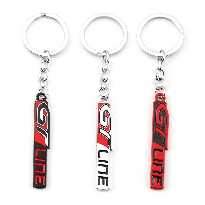 Portachiavi Auto Linea GT Portachiavi Portachiavi per Peugeot GT 508 3008 5008 Kia - Immagine 3 di 4