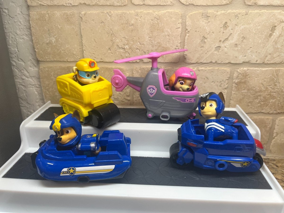 Patrol Chase Sea Patrol Vehicle Skye Paw Patrol Mission Cruiser Pup Figure  Mini Vehicle Skye Rubble Chase VHTF