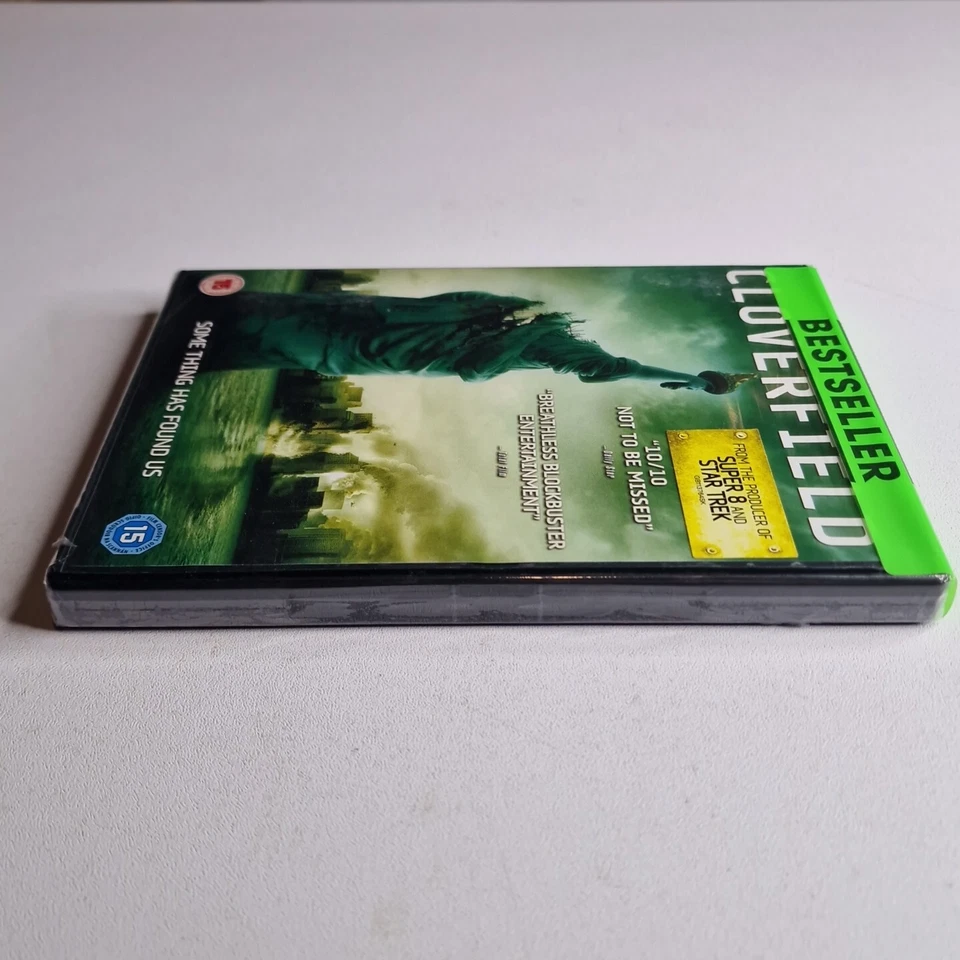 Cloverfield (DVD, 2015) Paramount Pictures PHE9435 Action Adventure New & Sealed - Image 3 of 4