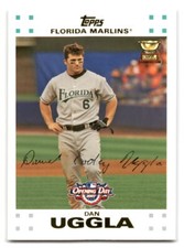 Dan Uggla 2007 Topps Opening Day Baseball #40 Florida Marlins