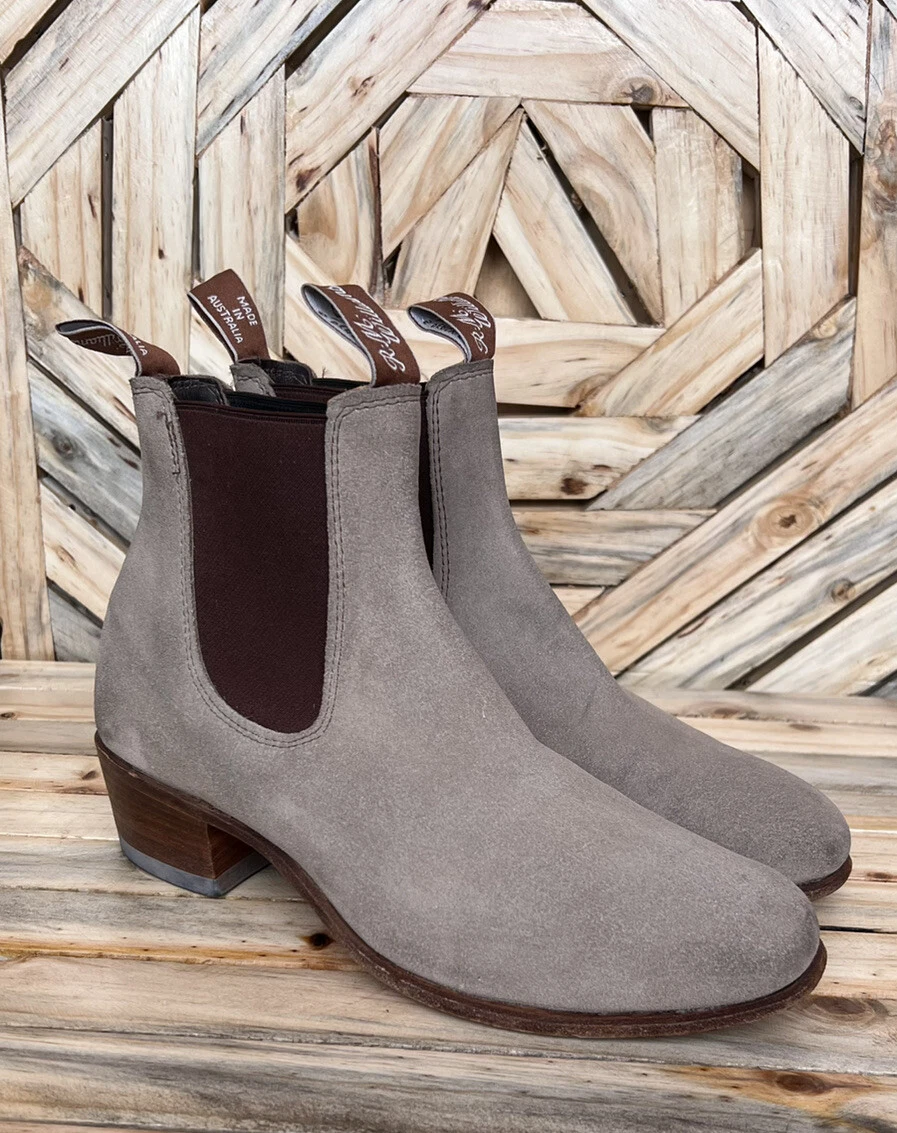 R.M. Williams Men's RM Suede Chelsea Boots