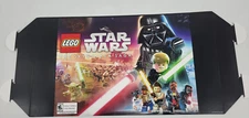 Game Stop Display Poster Box Lego Star Wars The Skywalker Saga 12in Light Wear