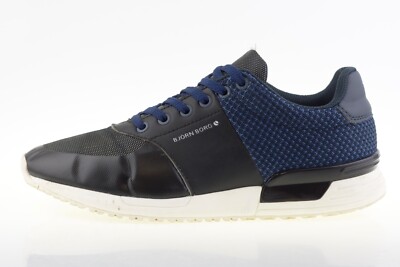 Björn Borg R100 Schwarz/Blau 1742323526 Herren Sneaker Gr. UK 7,5