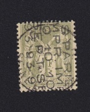 Timbre France Préoblitéré N° 23A preo 23A 1 f Sage oblitération 5 lignes 220625A