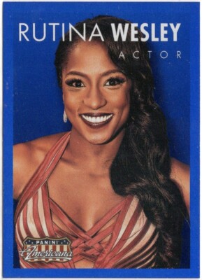2015 Panini Americana Blue Rutina Wesley Parallel Card #46