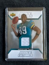 Marcedes Lewis  Certified Game Used  JERSEY Card