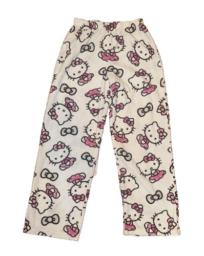 【Open Yy x Hello Kitty】★Parachute Pants White ★ Open Yy x Hello Kitty Parachute Pants White YY242PT007 Korea