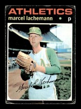 1971 Topps Baseball #84 Marcel Lachemann GD *d2