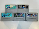Lot of 5 Rockman games X X2 X3 7 Forte Megaman Super Famicom SFC Nintendo