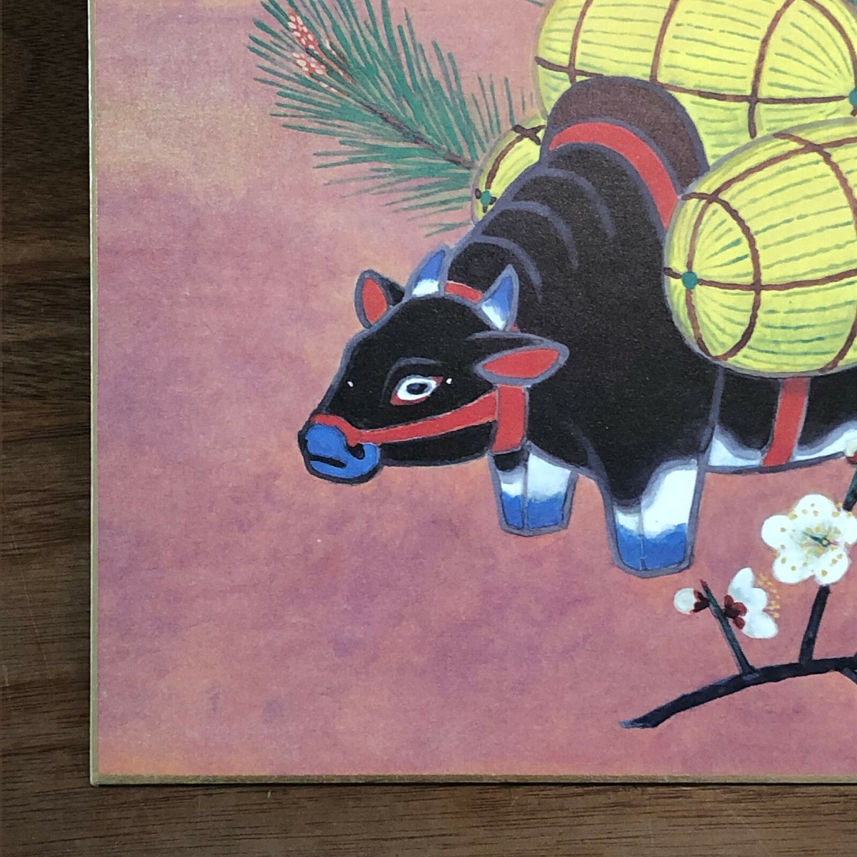 オリジナルアート Printing a picture Japanese Shikishi art 