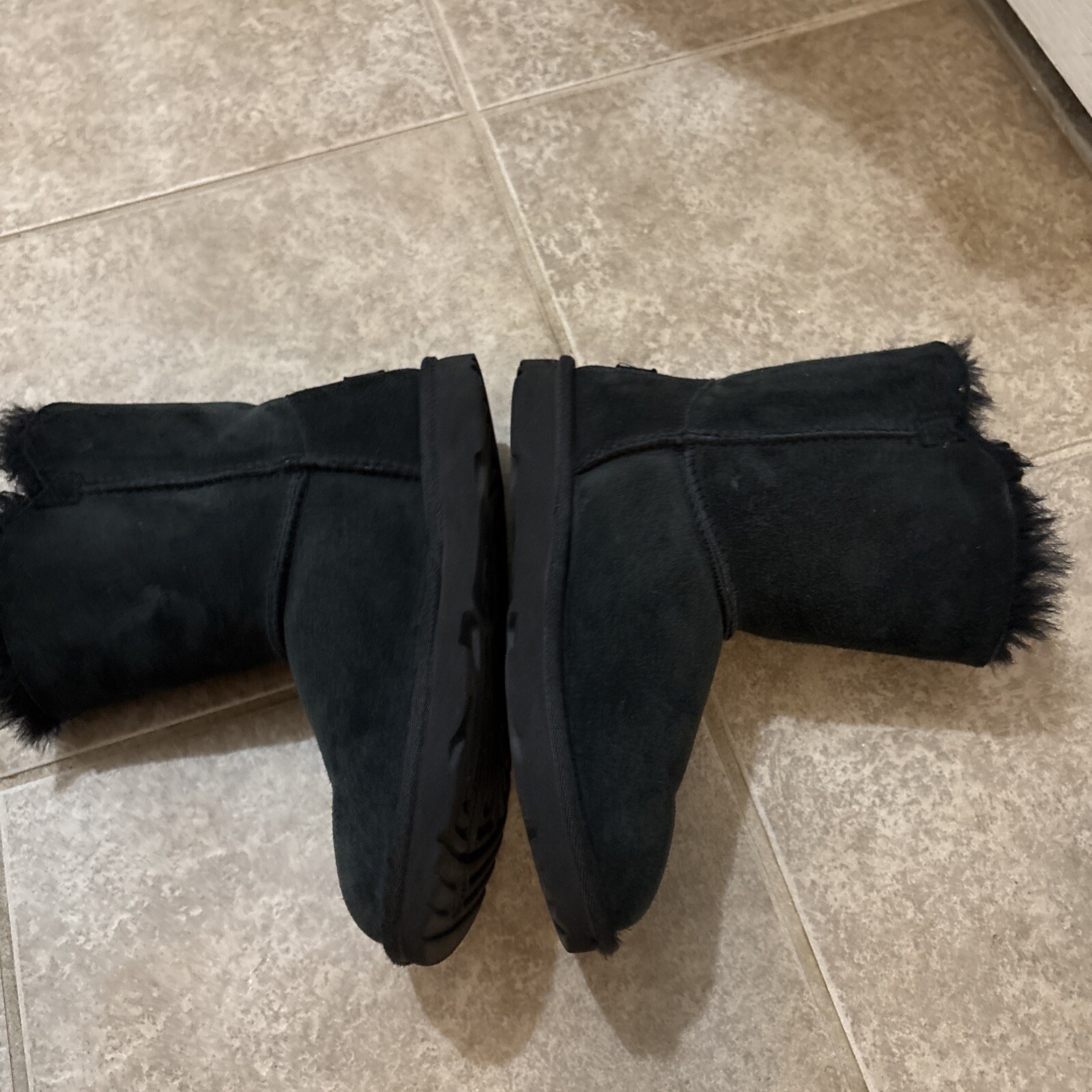 Ugg Australia Mini Bailey Button ll Black Womens … - image 5