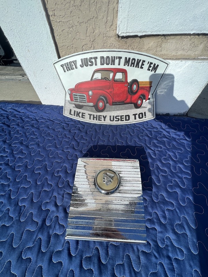 1955 56 Mercury rear seat courtesy light chrome bezel, nice! BV