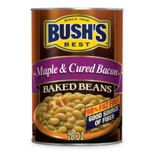 Bushs Best Maple Cured Bacon Baked Beans,  (Pack 12)