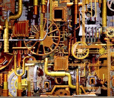 Steampunk Art "LOTTO 1 LIBBRA" - Pezzi di metalli misti, sfusi, prezzo di liquidazione - #MK75