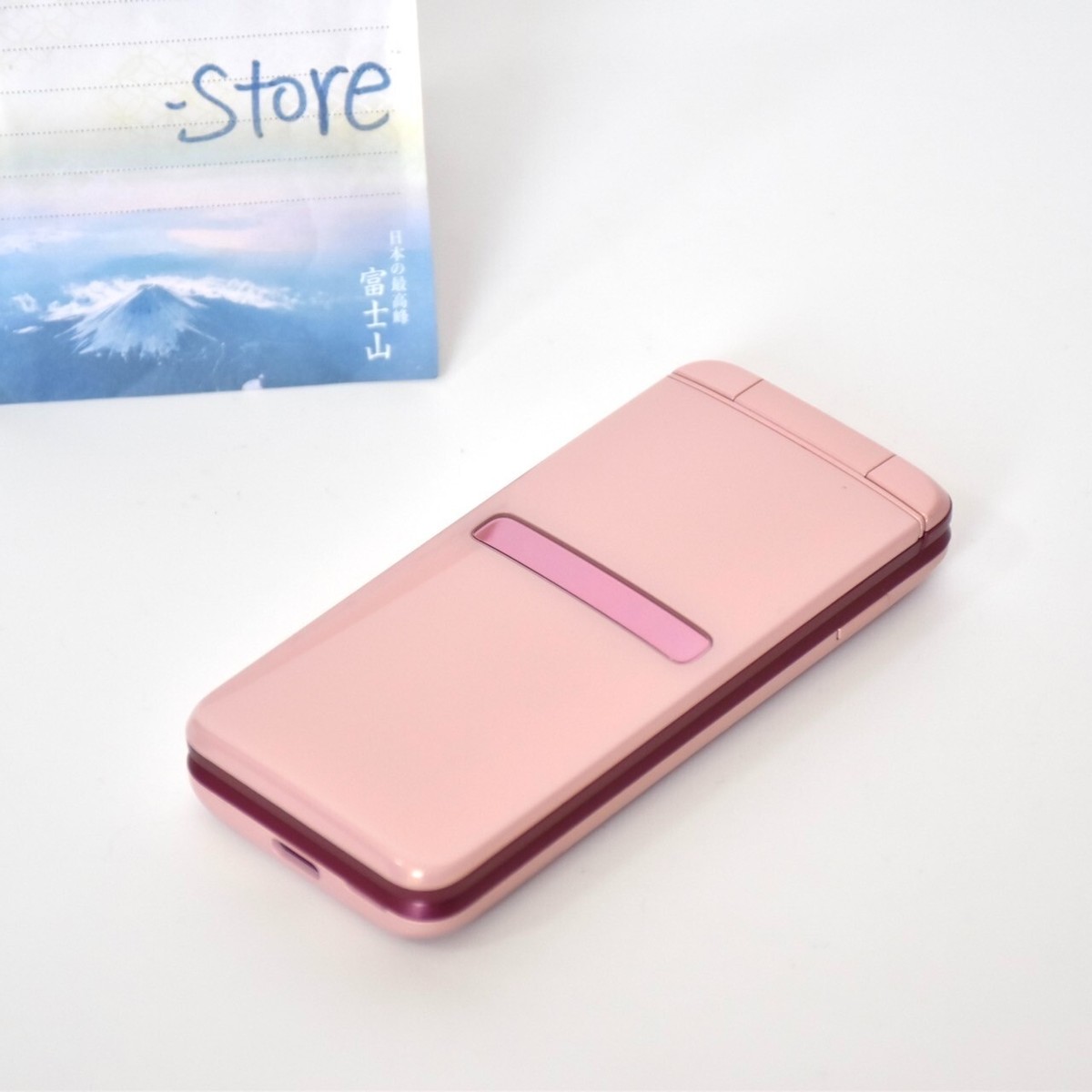 KYOCERA GRATINA KYF39 Sakura Pink Android Flip Phone From Japan