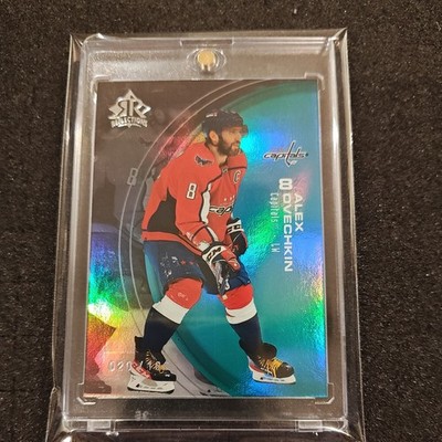 2021-22 Upper Deck Triple Dimensions Reflections Alex Ovechkin Emerald /100