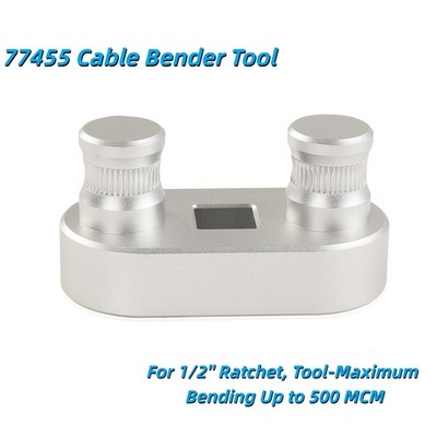77455 Cable Bender Tool For 1/2'' Ratchet, Tool-Maximum Bending Up to 500 MCM
