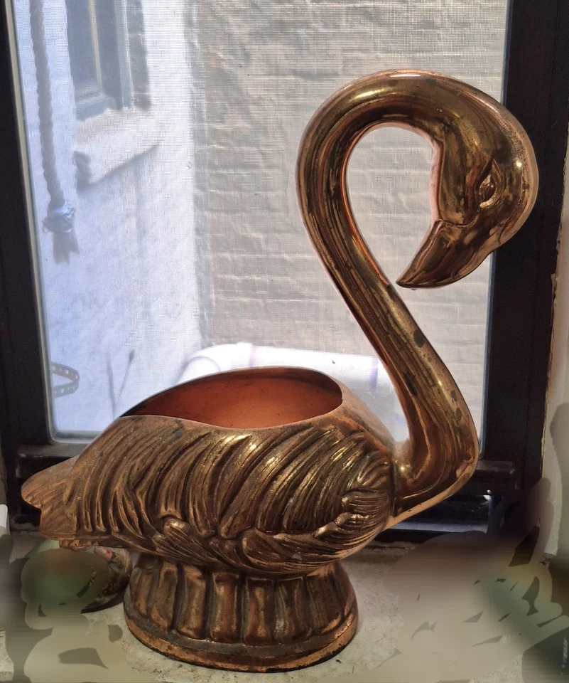 Absolut Elyx tigela perfurada de cobre flamingo balde de gelo refrigerador de vinho raro - Imagem 3 de 4